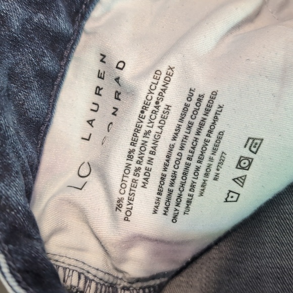 LC Lauren Conrad Flare Dark Wash Jeans - Picture 5 of 5